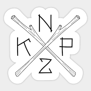 KNPZK logo Sticker